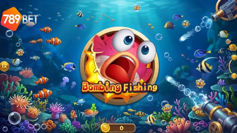 ยิงปลา 789BET เกม Bombing Fishing โบนัสใหญ่ 1200 เท่า